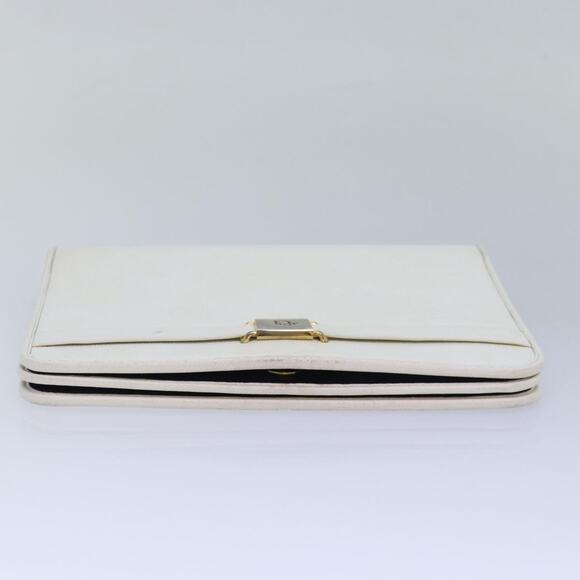 DIOR Shoulder Bag Leather White - Picture 7 of 12
